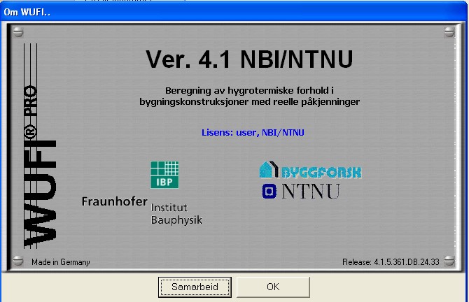 WUFI 4.1 Pro